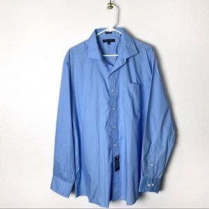 NWT! Tommy Hilfiger Dress Shirt Size 17.5 34/35